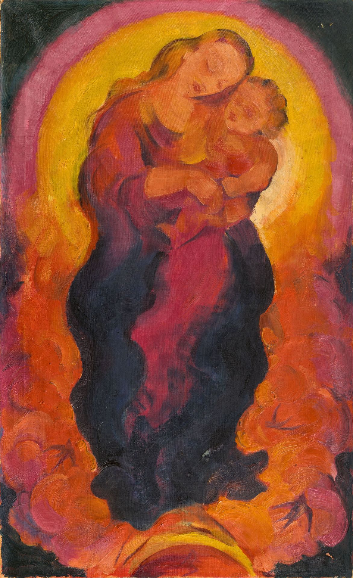 Richard Ziegler, Madonna mit Schwalben