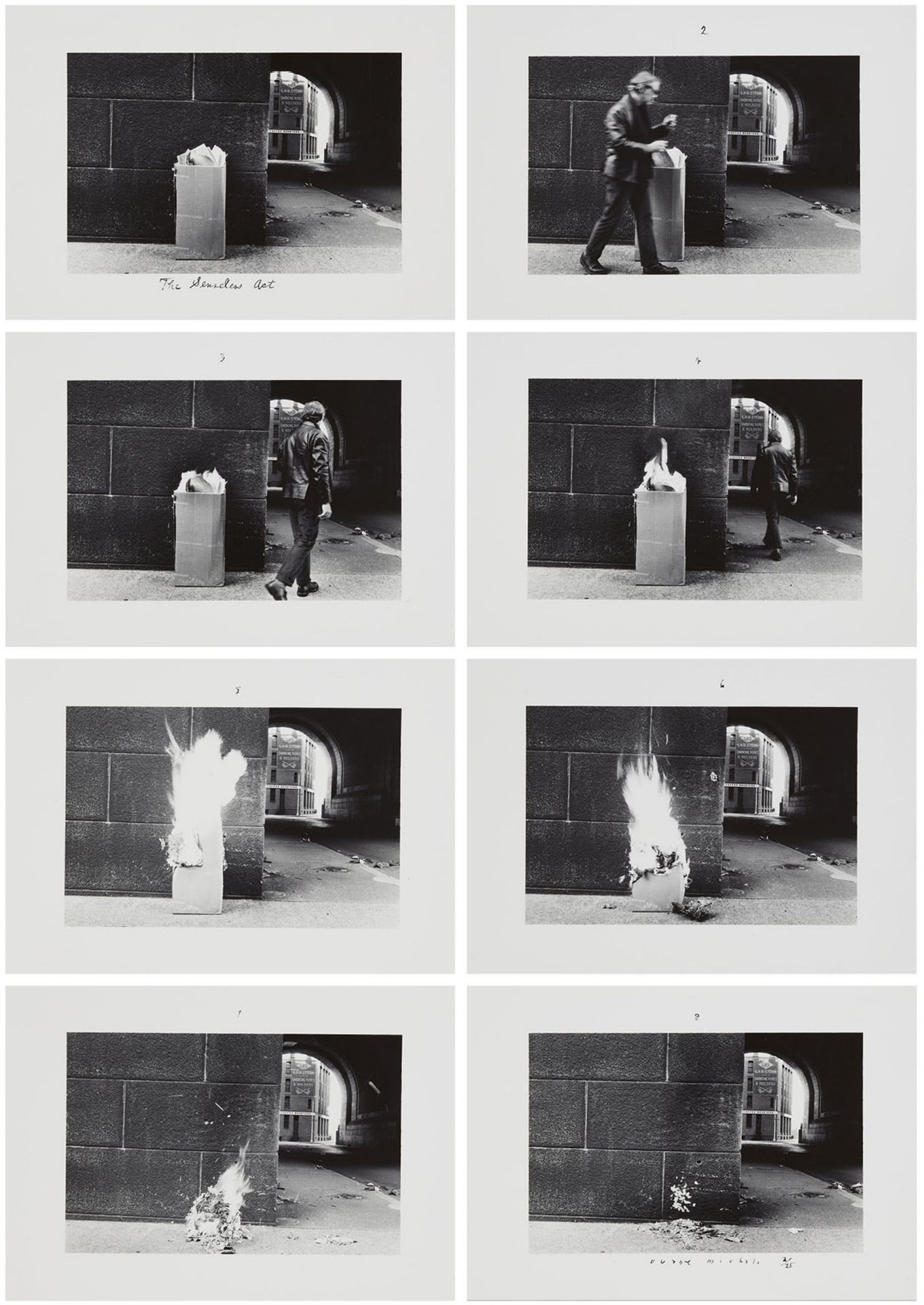 Duane Michals, The Senseless Act - Bild 2 aus 2