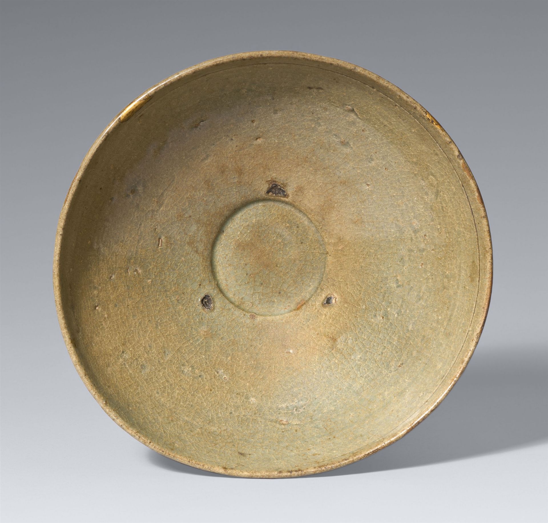 A Korean celadon bowl. Goryeo dynasty, 12th/13th century