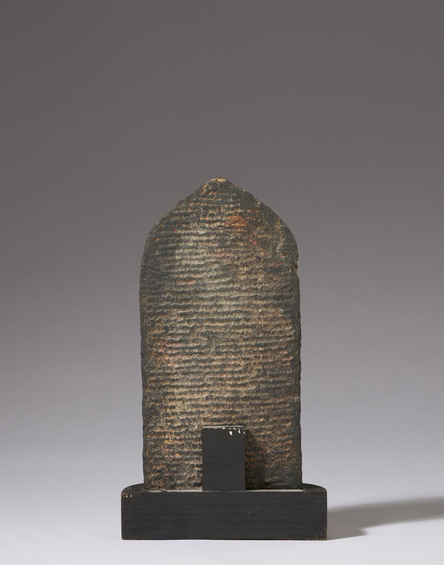 A small Pala black stone stele of Ummaheshvara. Eastern India, Bihar. In the style of the 12th/13th  - Image 2 of 2