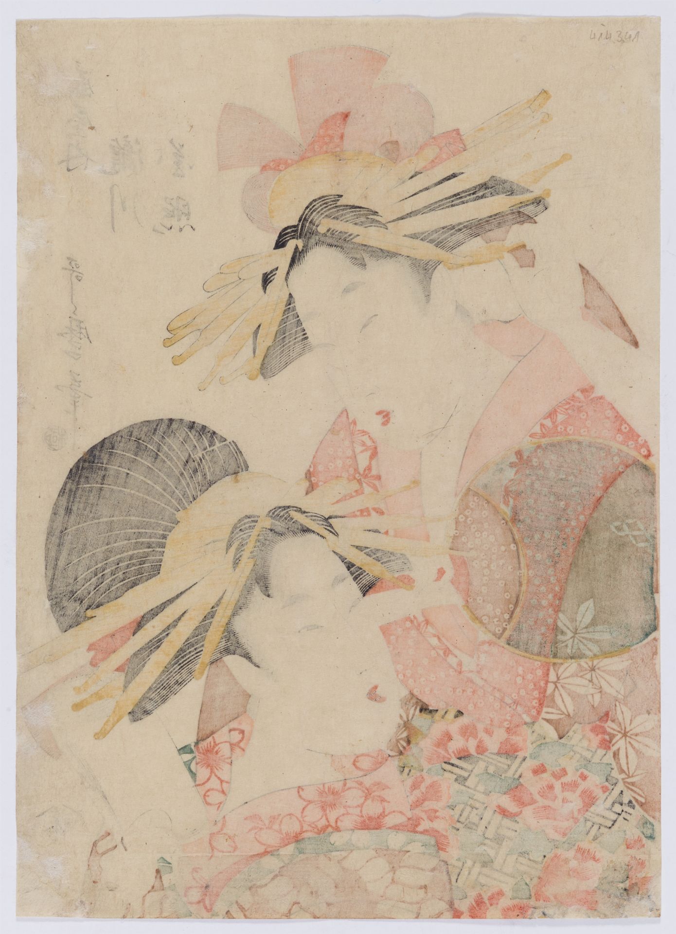 Kitagawa Utamaro II,  - Image 3 of 3