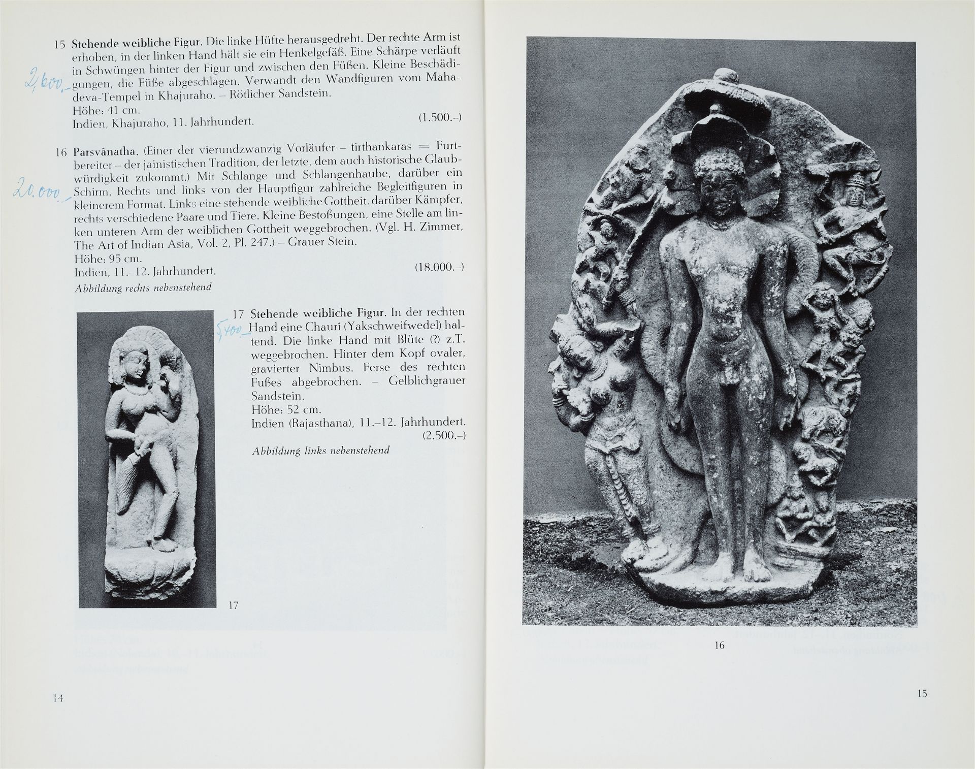 A very large Jain stone stele of Samvara attacking Parshvanatha. India, probably Madhya Pradesh. 9th - Image 5 of 6