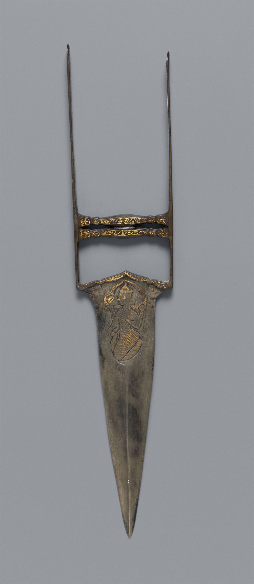 An Indian push dagger (katar). 18th/19th century