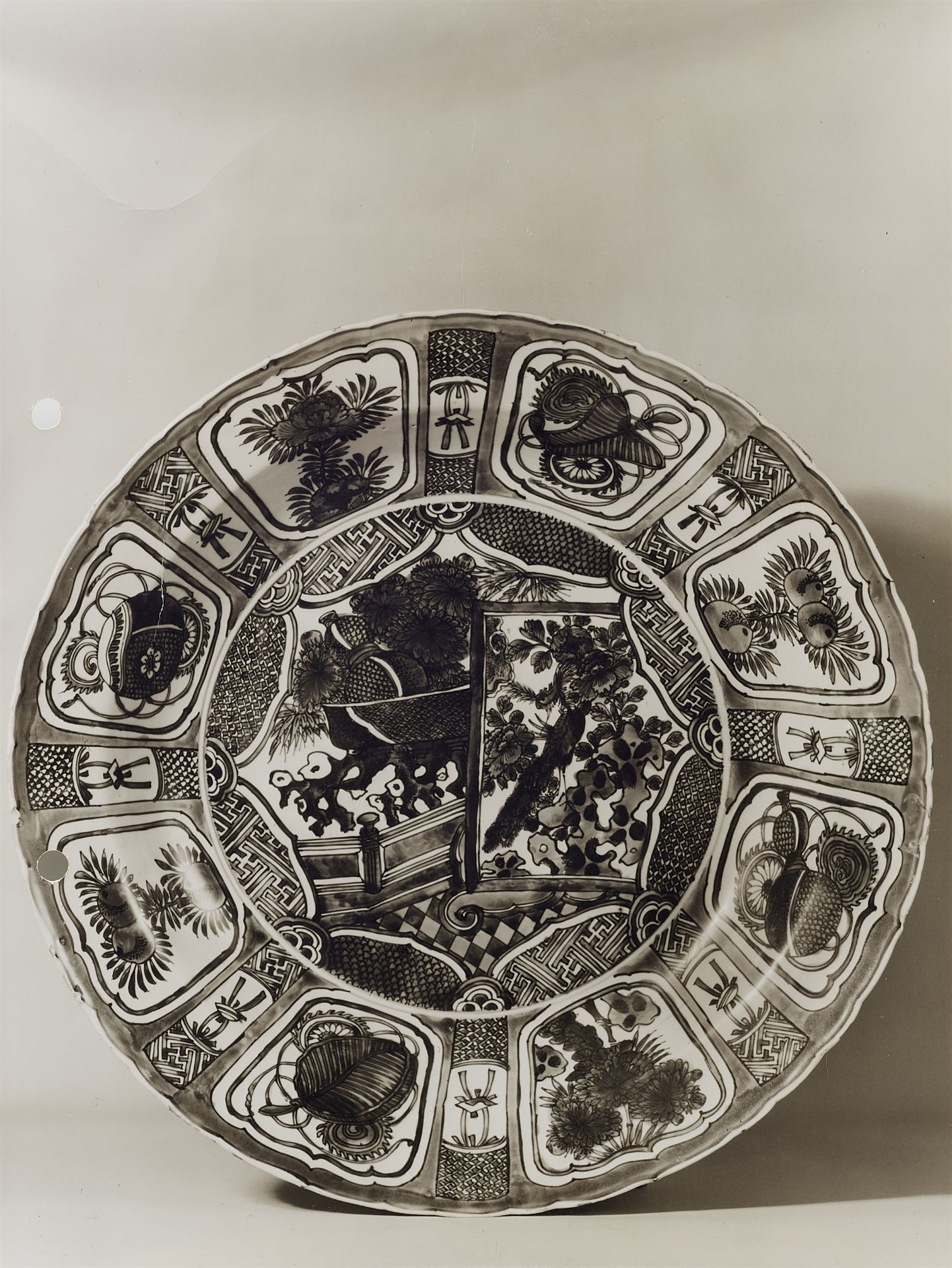 Großer Kraak-Teller. Wanli-Periode (1572–1620) - Bild 3 aus 4