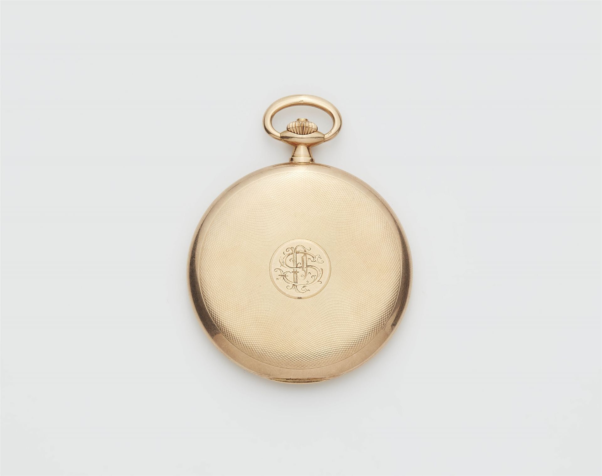 A 14k gold Longines Savonette pocket watch. - Image 3 of 3