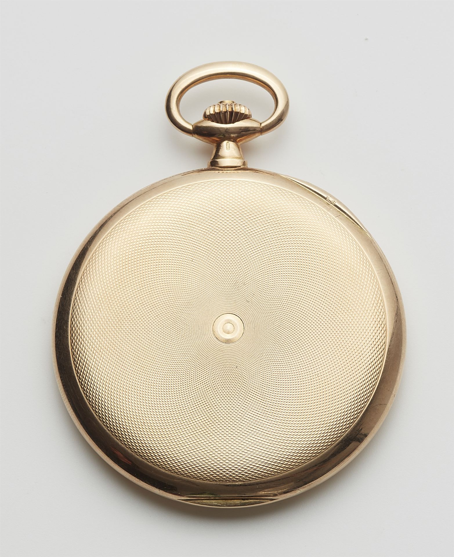 A 14k gold Longines Savonette pocket watch. - Image 2 of 3