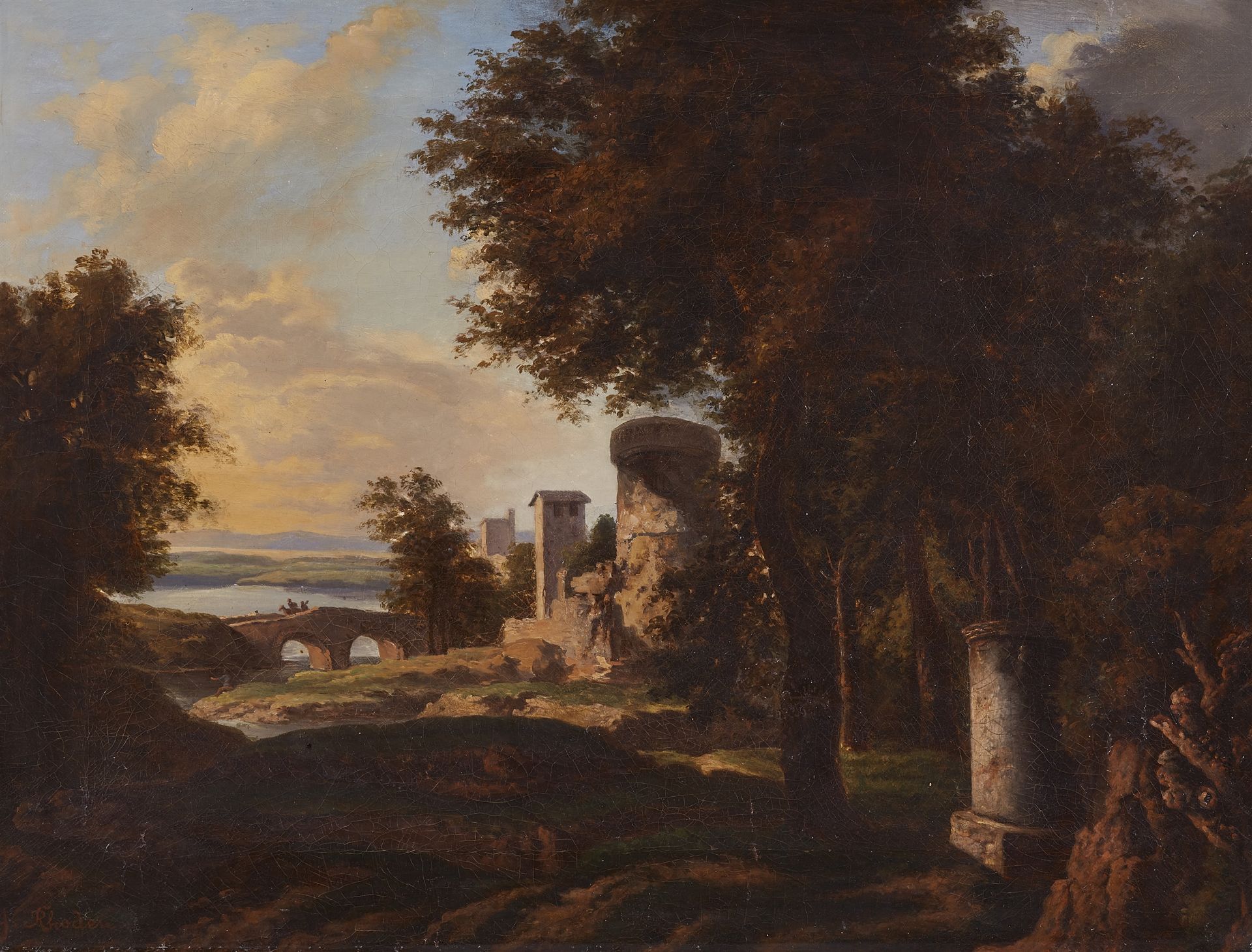 Johann Martin von Rohden, Arkadische Landschaft