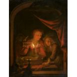 Gerrit Dou, zugeschrieben, Die Mausefalle