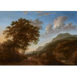 Gillis Neyts, Bewaldete Gebirgslandschaft mit Venus und Adonis