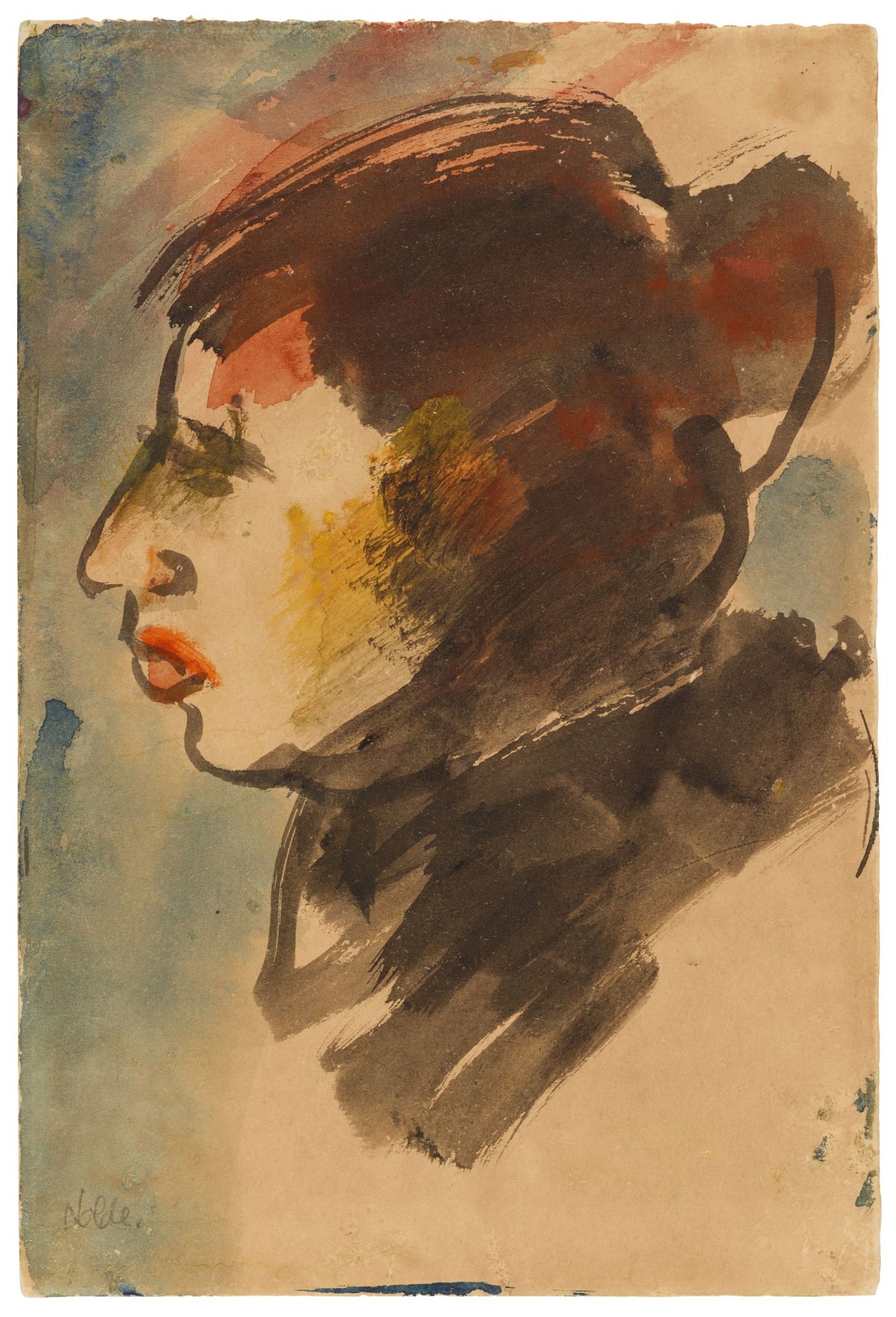 Emil Nolde, Frauenprofil