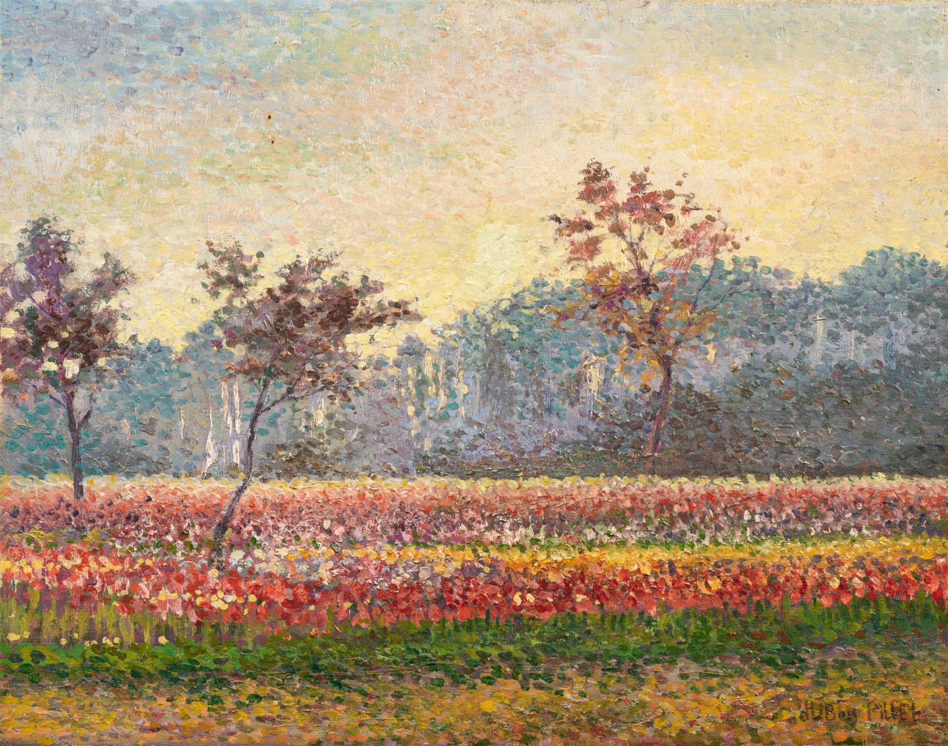 Albert Dubois-Pillet, Champs en Ile-de-France