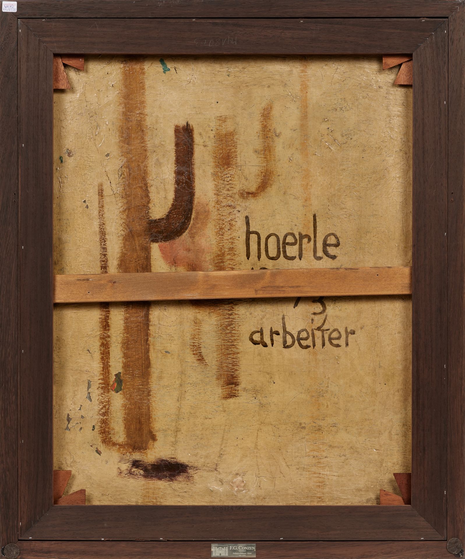 Heinrich Hoerle, Arbeiter - Image 2 of 2