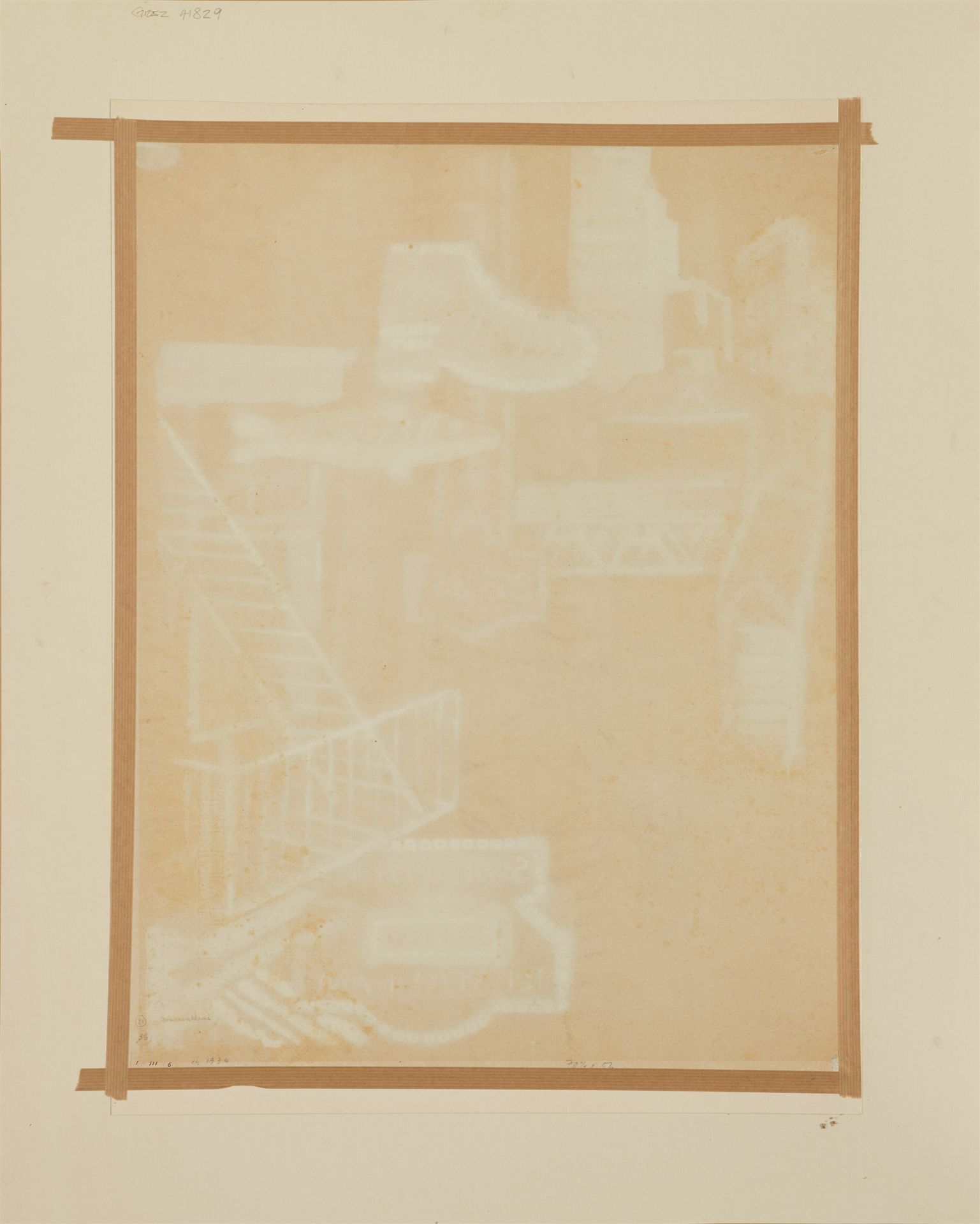 George Grosz, Manhattan Strassenreklame - Image 2 of 2