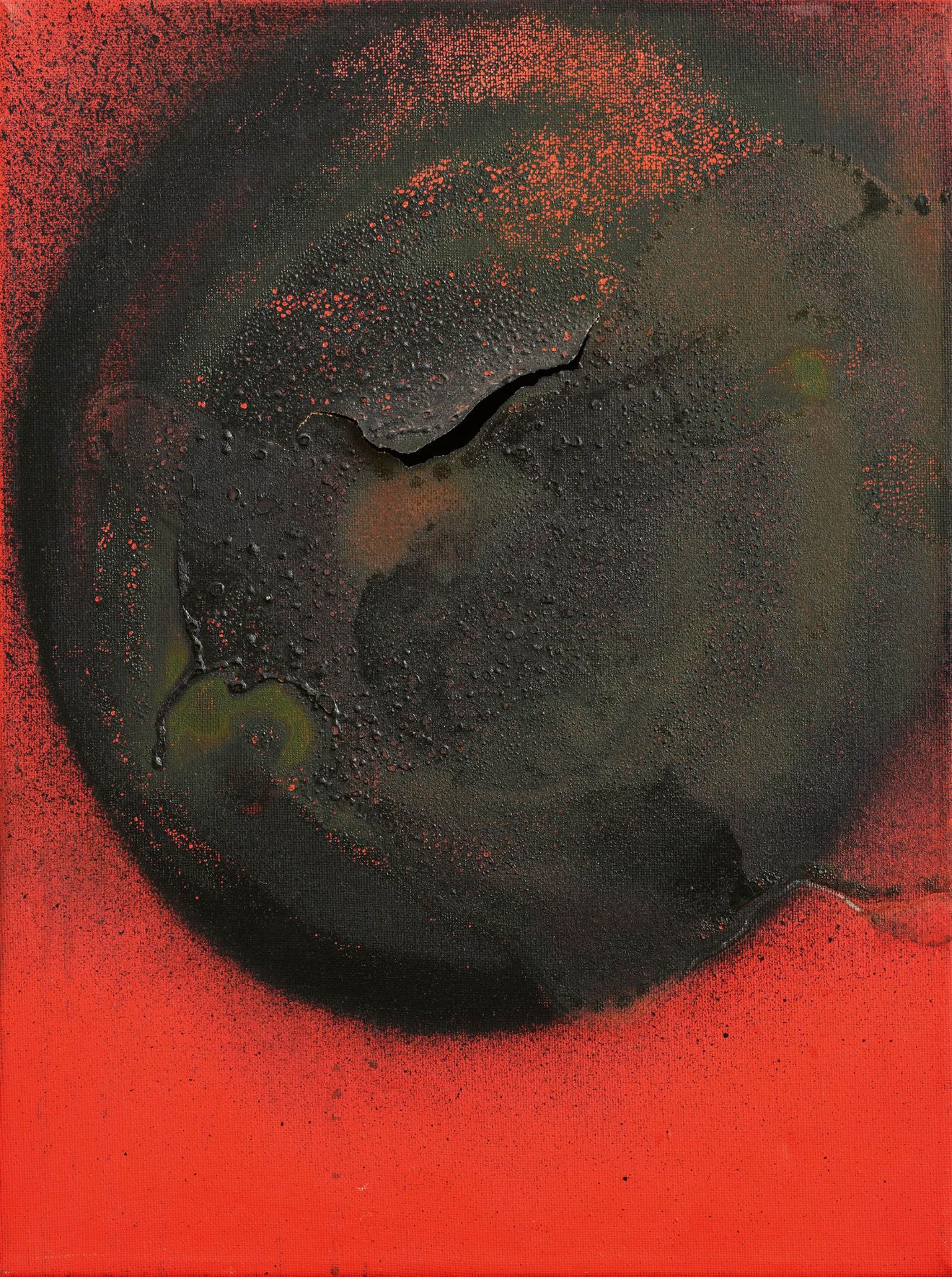 Otto Piene, Cracking Crust