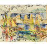 Jean Dufy, La sortie du port au Havre