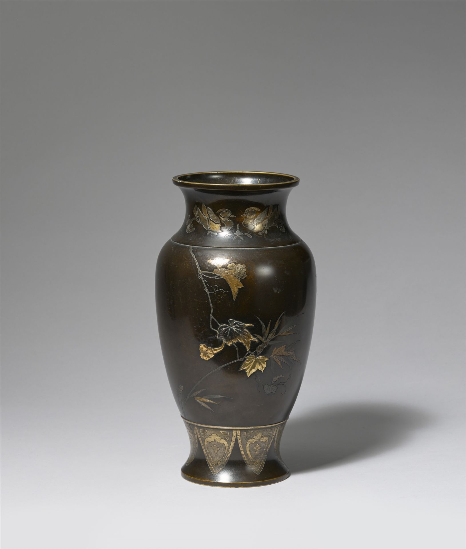 Vase. Bronze. Spätes 19. Jh. - Bild 2 aus 2