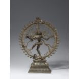 Shiva nataraja. Bronze. Indien. 19. Jh.