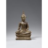 Buddha Shakyamuni. Bronze. Thailand, U-Thong-Stil, Gruppe C. 14. Jh.