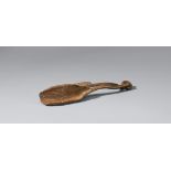 A wooden scoop for tea leaves (chagô). 20th century