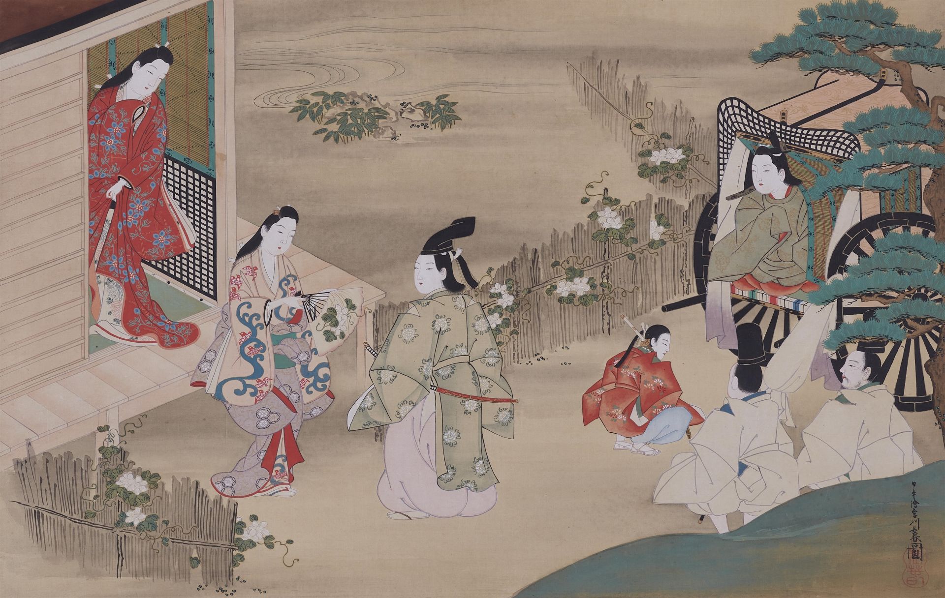 Miyagawa Chôshun, in der Art,  - Bild 2 aus 2