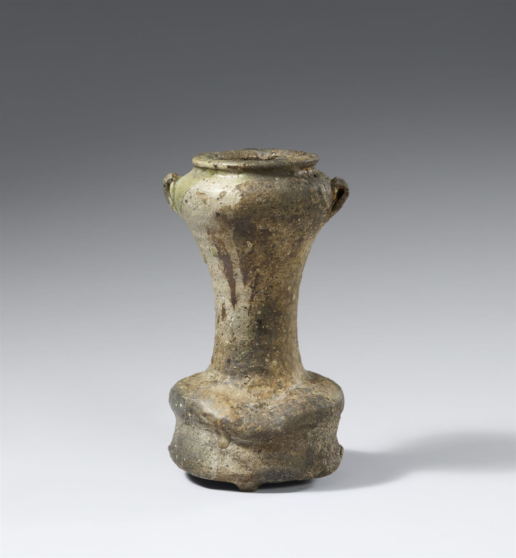 An Iga vase. Early Momoyama period