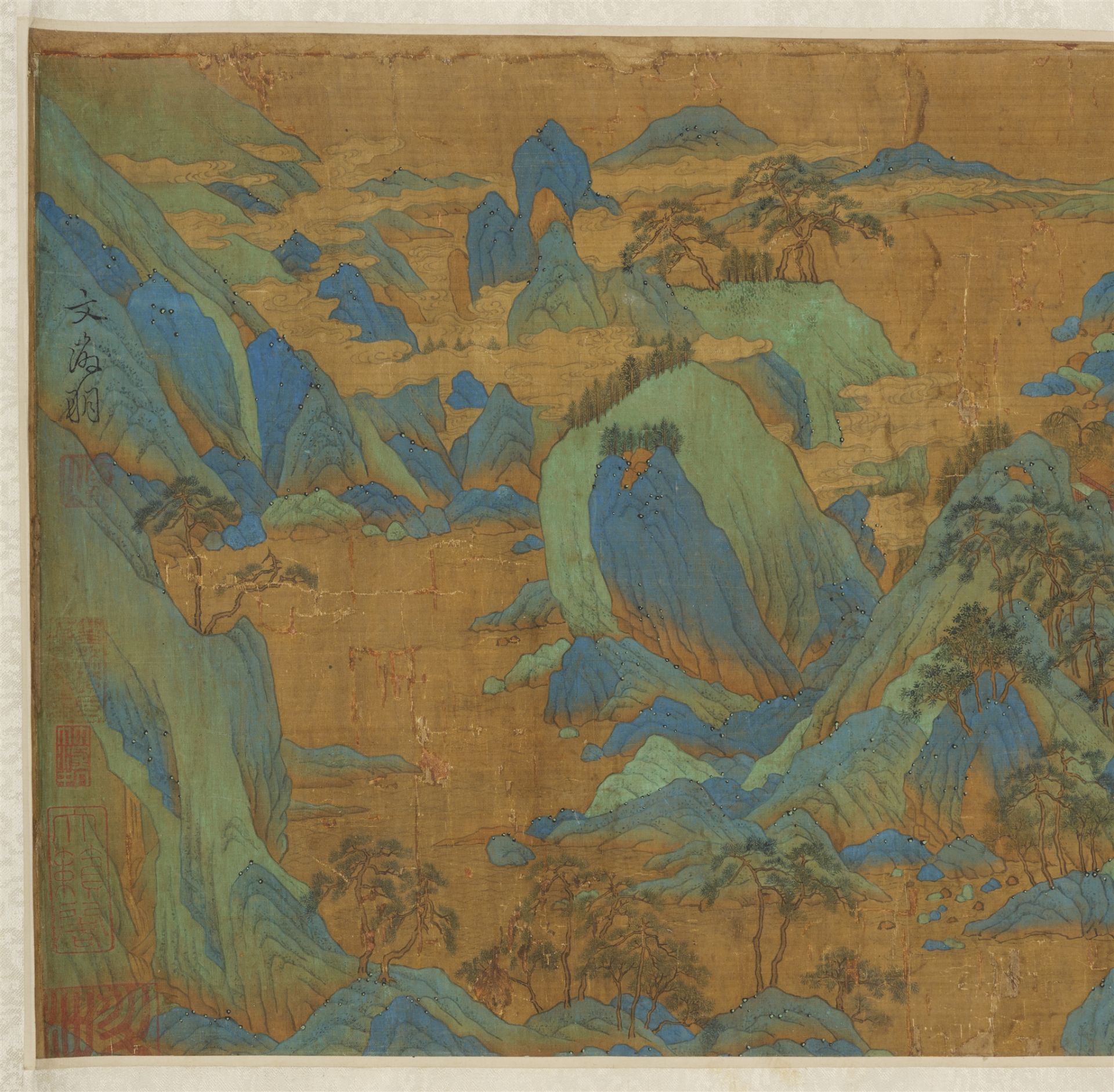 After Wen Zhengming . Qing dynasty,  - Image 3 of 6