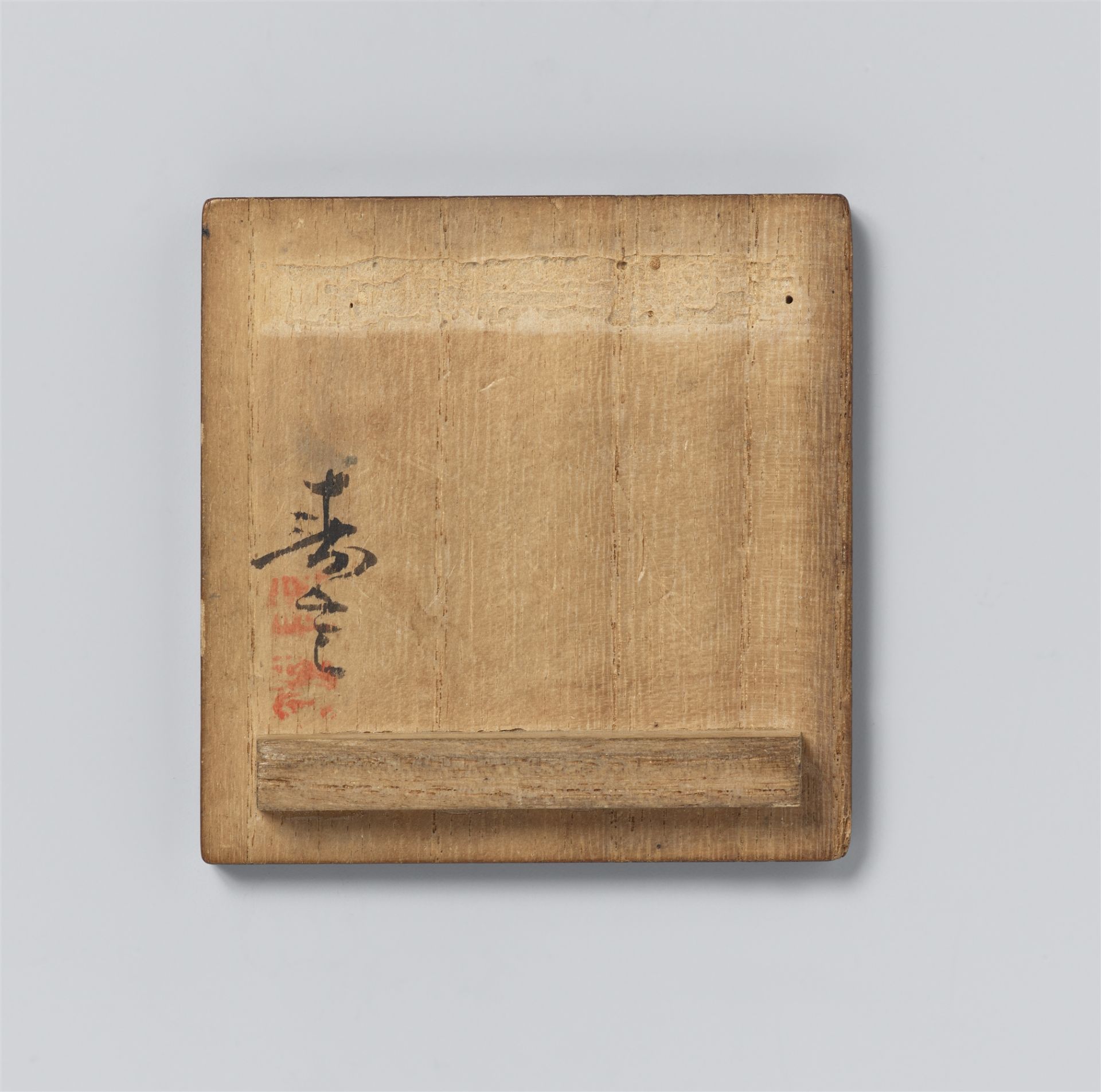 A Raku futaoki. Kyoto. Edo period, 18th/19th century - Image 3 of 3