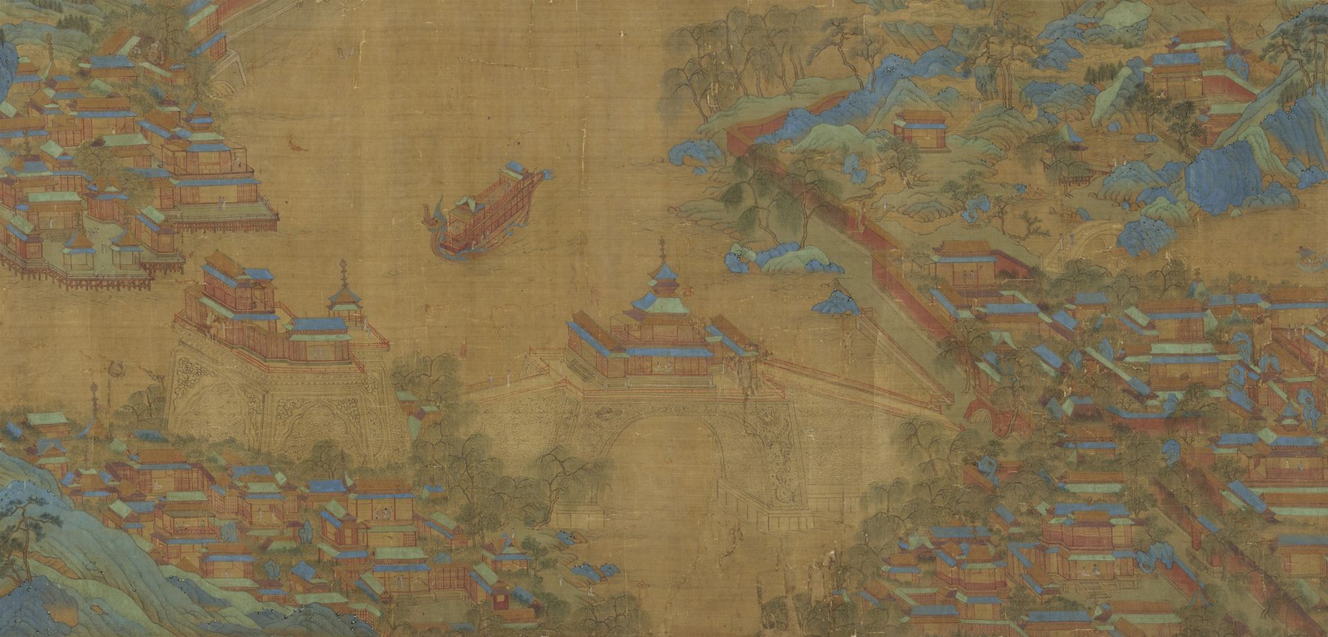 After Wen Zhengming . Qing dynasty, 