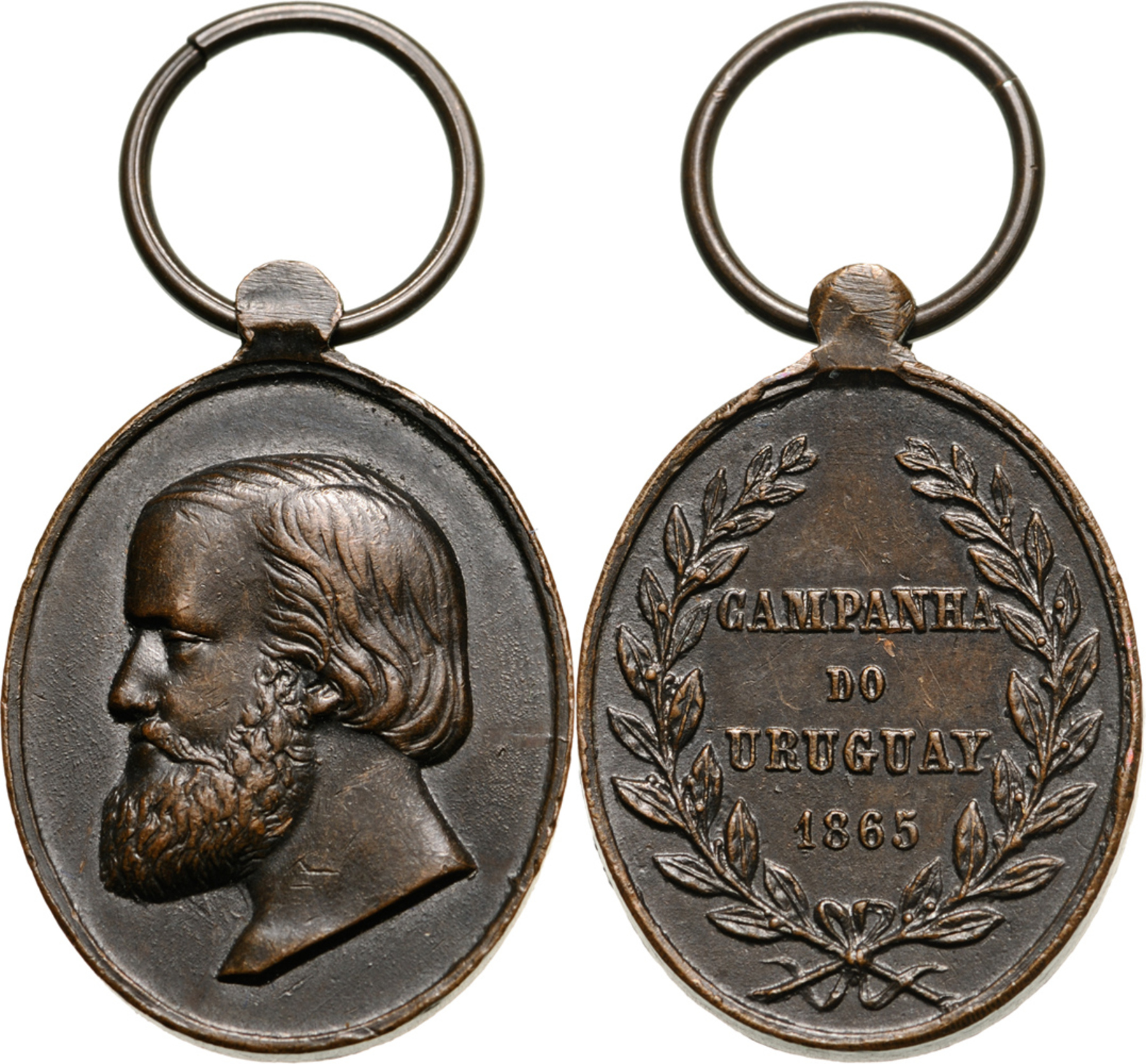 Uruguay Campaign Medal for the Troops, instituted in 1864