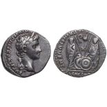 Augustus (27 BC - 14 AD), AR Denar (3,7 g), Lugdunum.