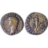 Claudius (41-54), AE 27 mm, (10.69 g), Rome 50-54 AD.