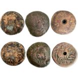 LOT OF 3. Hispania As Different Mints 120-50 BC.
