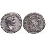 Augustus (27 BC - 14 AD), AR Denar (3,7 g), Lugdunum.