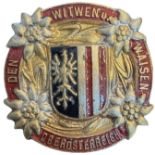 "For the Widows and Orphans of Upper-Austria", Badge.