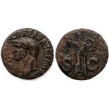 Claudius (41-54), AE 27 mm, (12.16 g), Rome 42-43 AD.