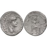 Tiberius (14-37 AD), AR Denar (3,5 g), Lugdunum.