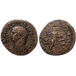 Claudius (41-54), AE 27 mm, (10.69 g), Rome 50-54 AD.