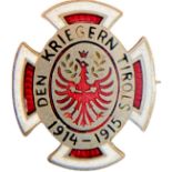 The Warriors of Salzburg 1914-1915 Badge.