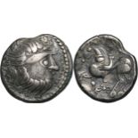 EASTERN EUROPE. Imitating Philip II of Macedon. 2nd-1st century B.C. Tetradrachm (22 mm, 13.1 g) Kap