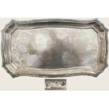 Silver presentation tray