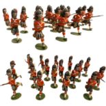 SET OF 18 LEAD TOY SCOTISH SOLDIERS