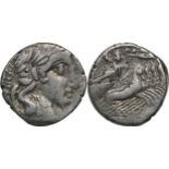 C. Vibius C.f. Pansa. Denar, Silver (3.49 g) Rome, 90 BC