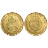 Ferdinand VI (1749-1759) 8 Escudos 1755 LM JM, Lima mint