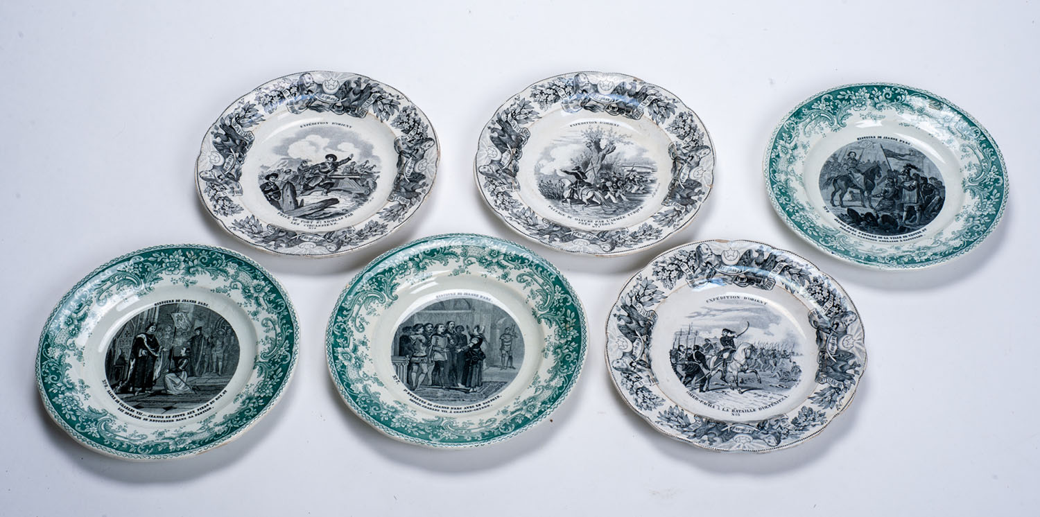 Set of 6 plates