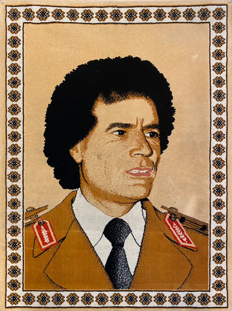 Colonel Kadhafi (Muammar al-Gaddafi) Carpet