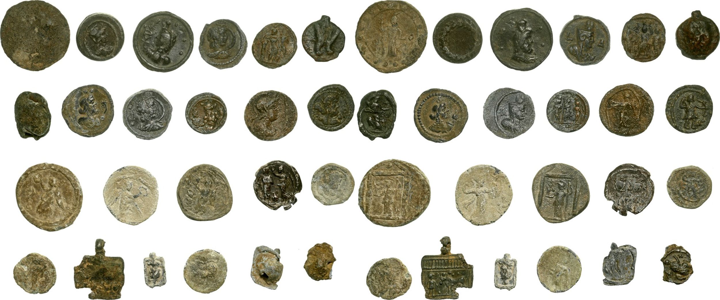 Collection of 23 Seals and Tesserae