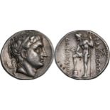 Demetrios I Poliorketes (306-283 BC). Tetradrachm Silver (30 mm, 17.01 g) Amphipolis, circa 289-288