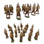SET OF 16 LEAD TOY SOLDIERS