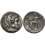 KINGS OF MACEDON. Alexander III 'the Great' (336-323 BC) Tetradrachm., Silver (27 mm, 16.74 g), Baby