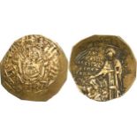 Andronicus II Palaeologus (1282-1328) Hyperpyron, Gold (23 mm, 4.10 g) Constantinopole, 1282-1294.